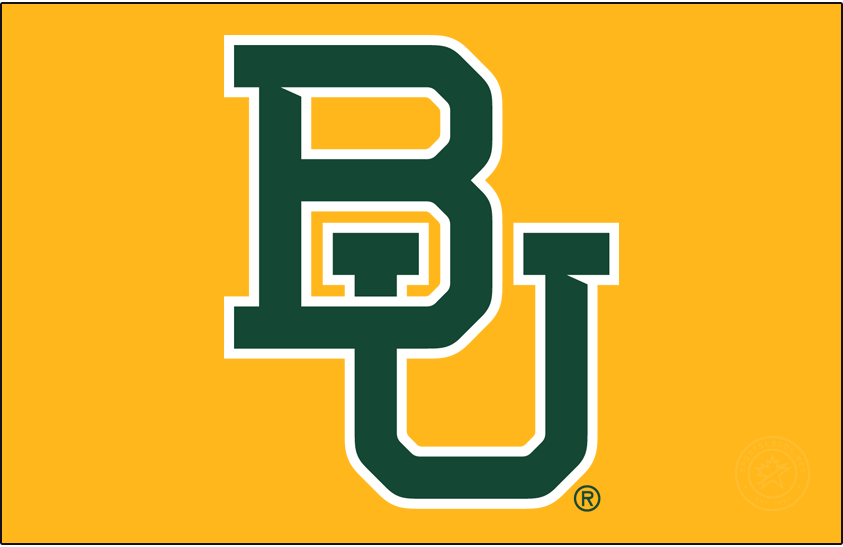 Baylor Bears 2019-Pres Alt on Dark Logo v2 diy DTF decal sticker